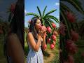 Dragon Fruit farm vibes. 🍓🌱 #trending #ai #farming #shorts