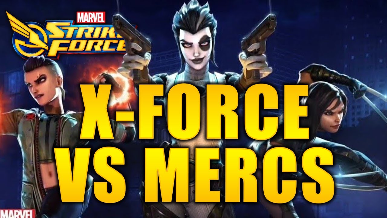 XForce Kills Mercs War 600k+ BO Counter MARVEL Strike Force MSF