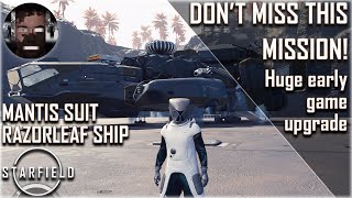 Get The Mantis Suit &amp; Razorleaf Ship - Starfield