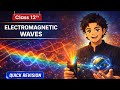 Electromagnetic Waves | Class 12 Physics Quick Revision | Hindi + English | 6 Minutes