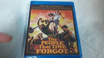 THE PEOPLE THAT TIME FORGOT 1977 KL STUDIOS BLU RAY UNBOXING REVIEW!!!