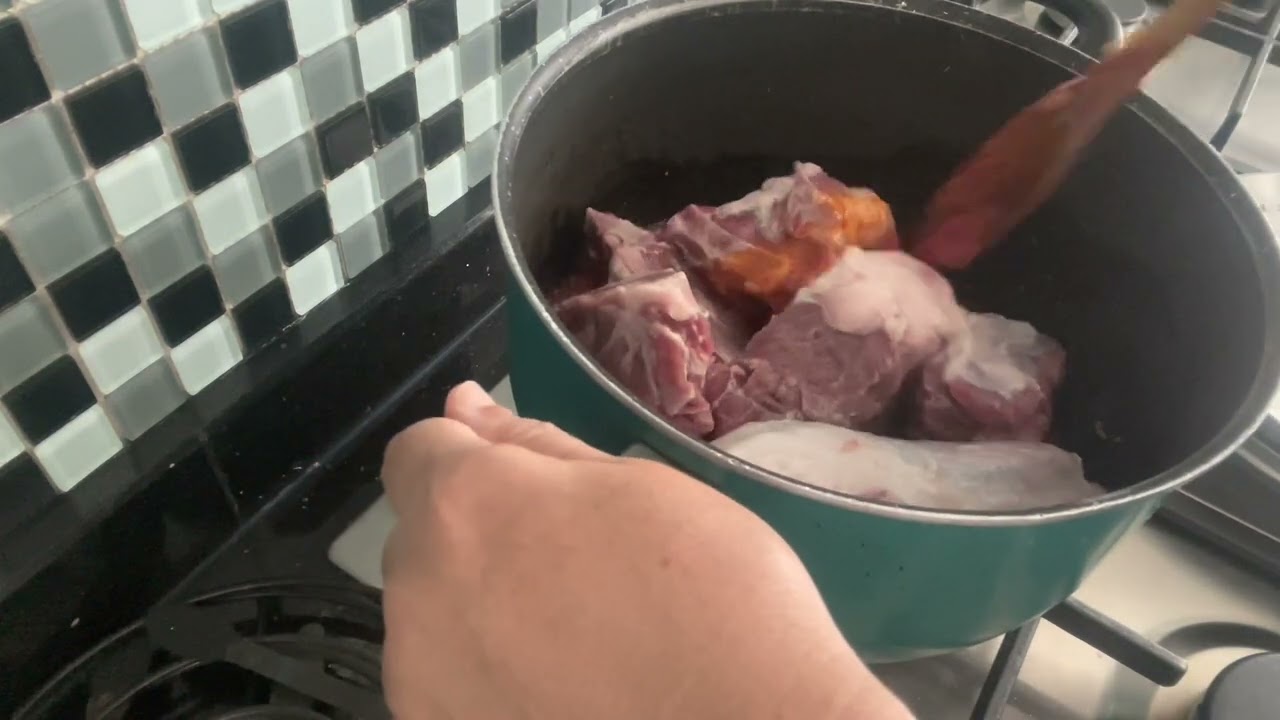 طريقة البازين الليبي باللحم تبارك الله