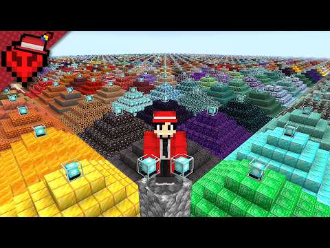 BEACON COM TODOS OS BLOCOS DO MINECRAFT HARDCORE