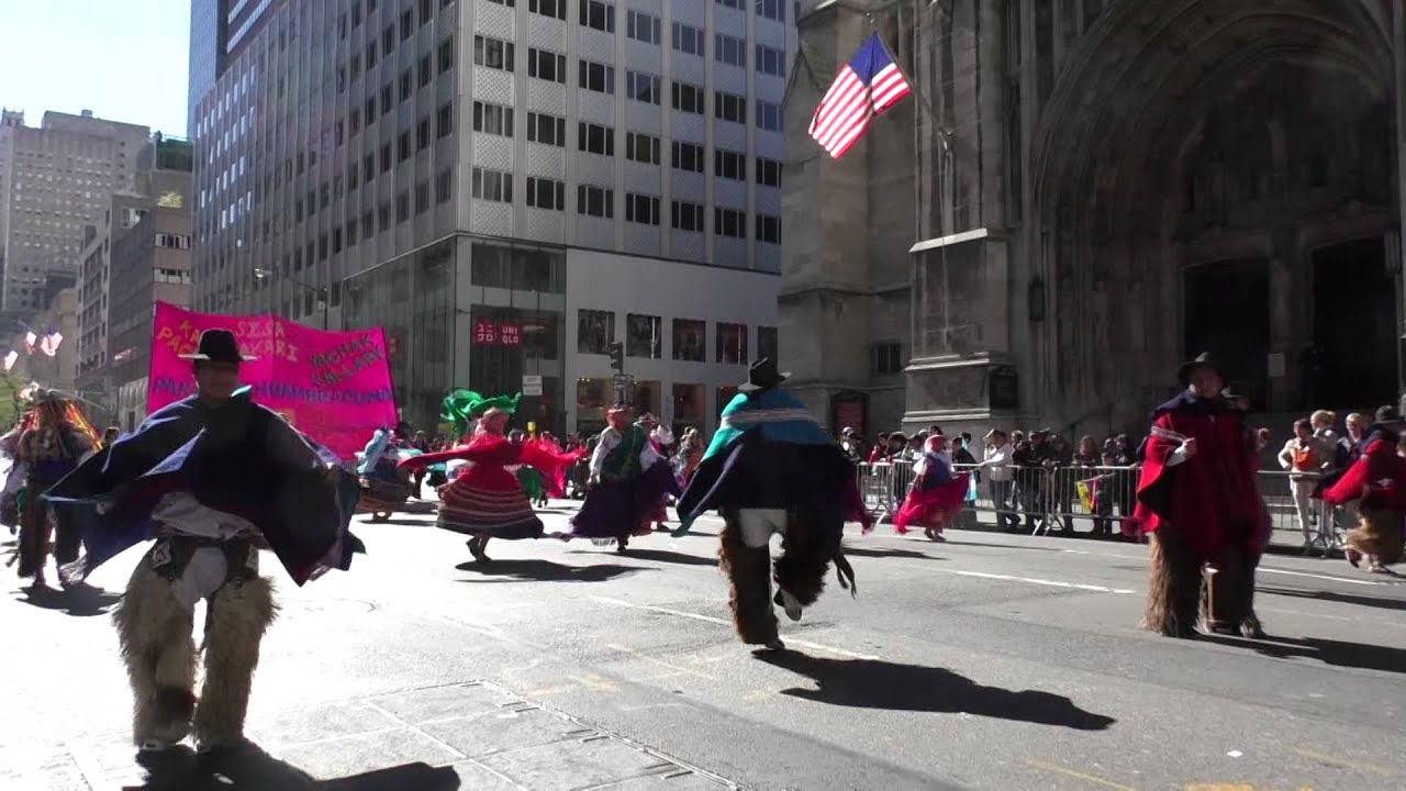 Hispanic Day Parade~2014~NYC~Ecuadorian Dancers~NYCParadelife.com - YouTube