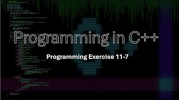 Programming in C++ Part 2: Ch 11 Pointers, Classes, Virtual Functions, and Abstract Classes Ex 11-7