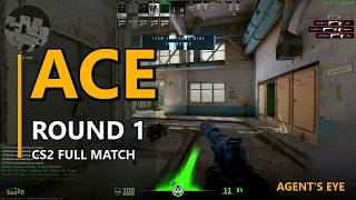 CS2 Full Match — ACE on Round 1 🎯