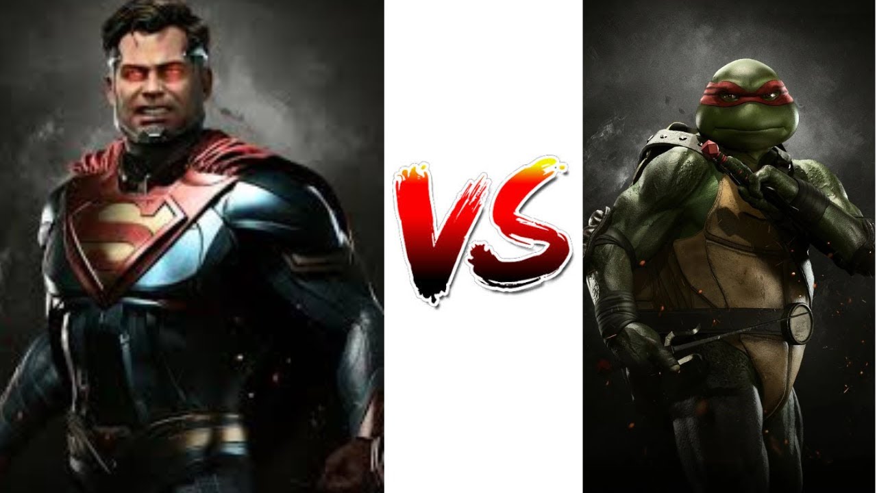 Superman VS Raphael INJUSTICE 2 - YouTube