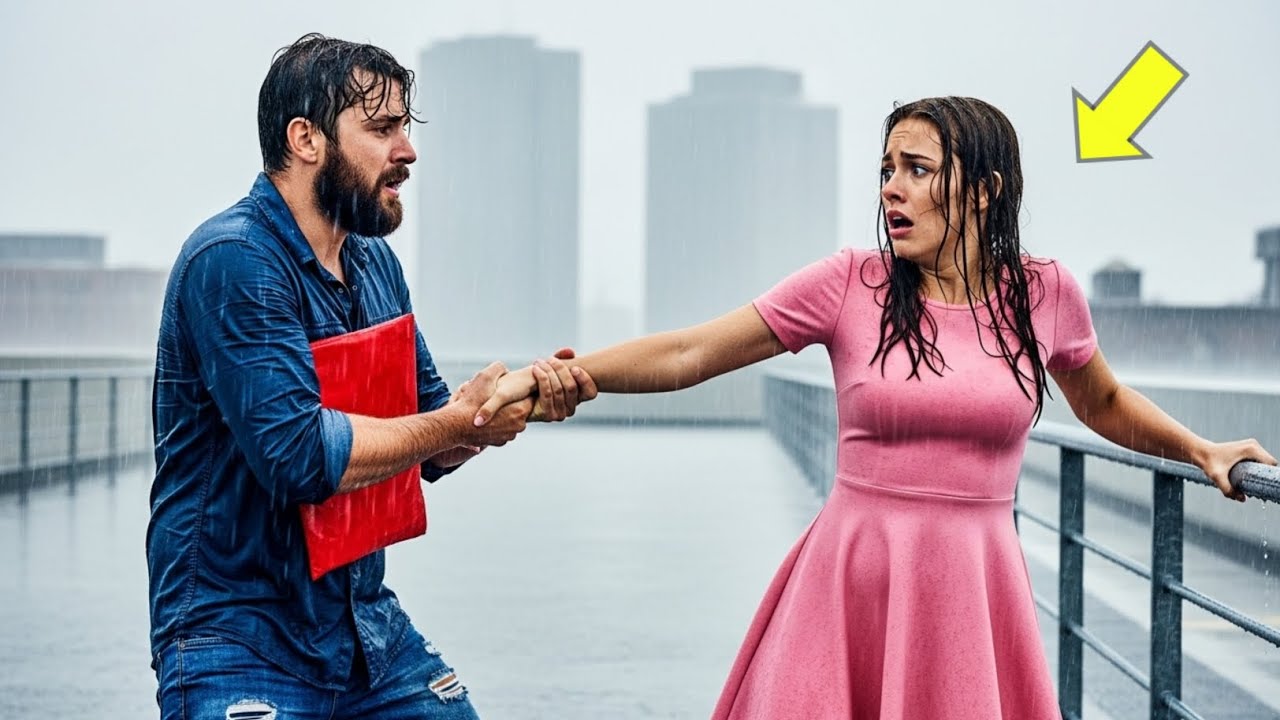 Отец-Одиночка Увидел Незнакомку На Крыше И БРОСИЛСЯ Её Спасать… Не Зная, Что Она Миллионерша