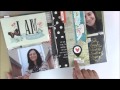 Create Today: I Am Simple Stories Scrapbooking Mini Album