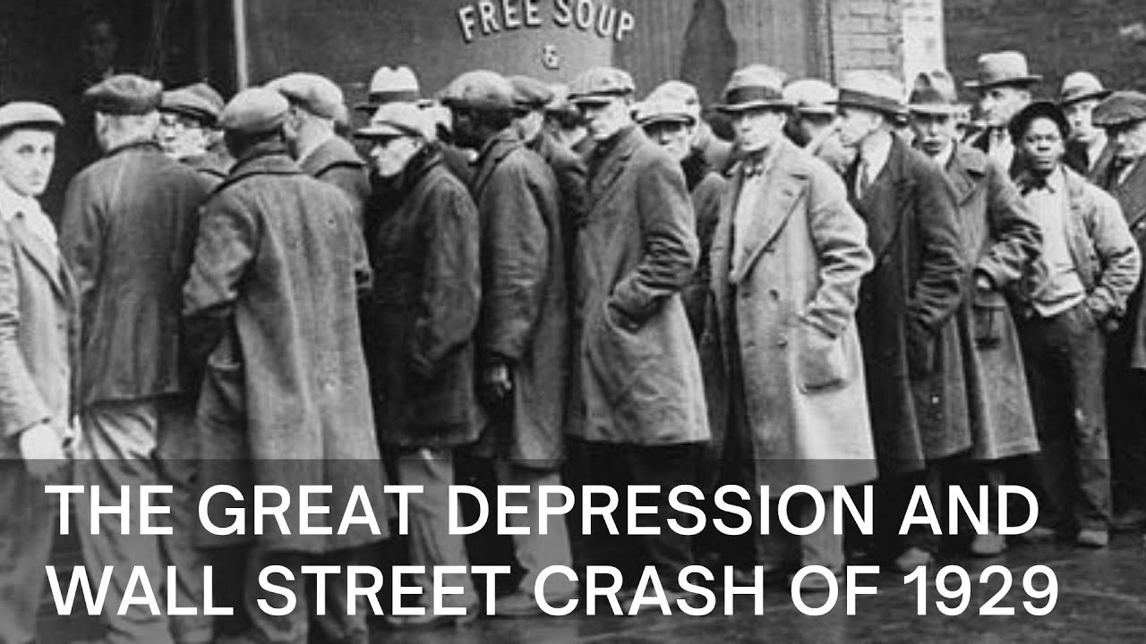 The Great Depression and Wall Street crash of 1929 YouTube