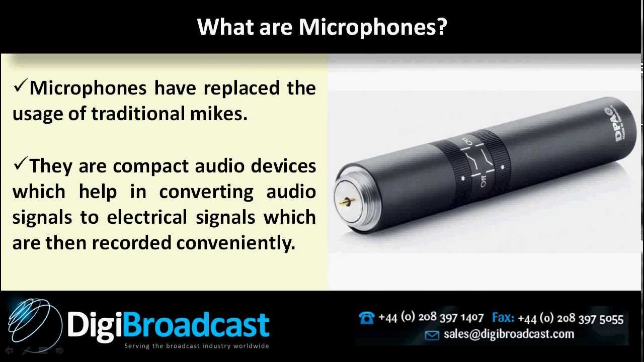 Compact, Small and Large DPA Microphones - By www.digibroadcast.com