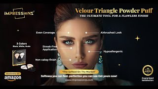 Refine Your Look with Ease | Ultra-Soft Triangle Powder Puff Set | ImpressionZ® screenshot 4