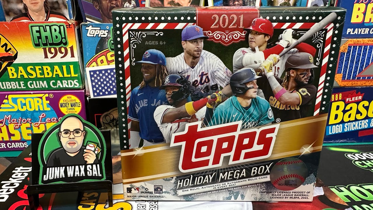 2021 Topps Holiday Baseball Mega Box - YouTube