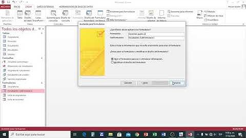 Subformularios y formularios vinculados con Access