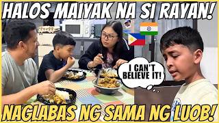 HALOS MAIYAK NA SI RAYAN! NAGLABAS NG SAMA NG LUOB! FILIPINO-INDIAN FAMILY ❤️