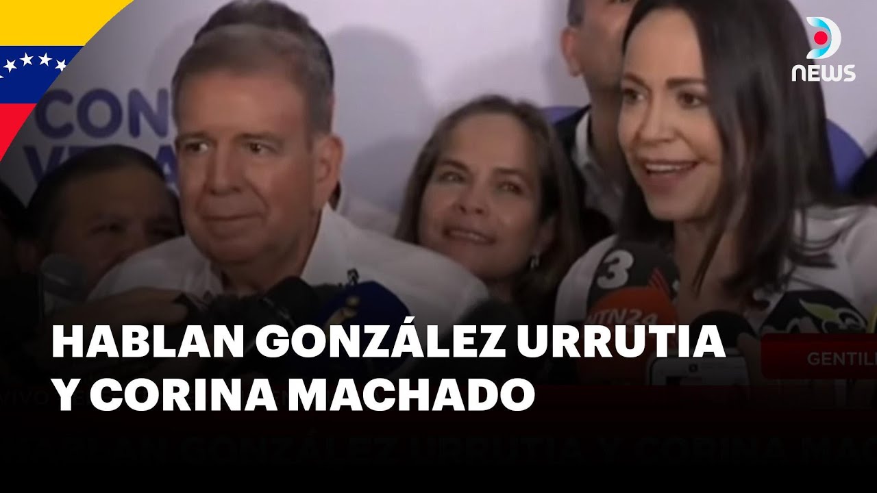 Elecciones en Venezuela: Hablan González Urrutia y Corina Machado - DNews