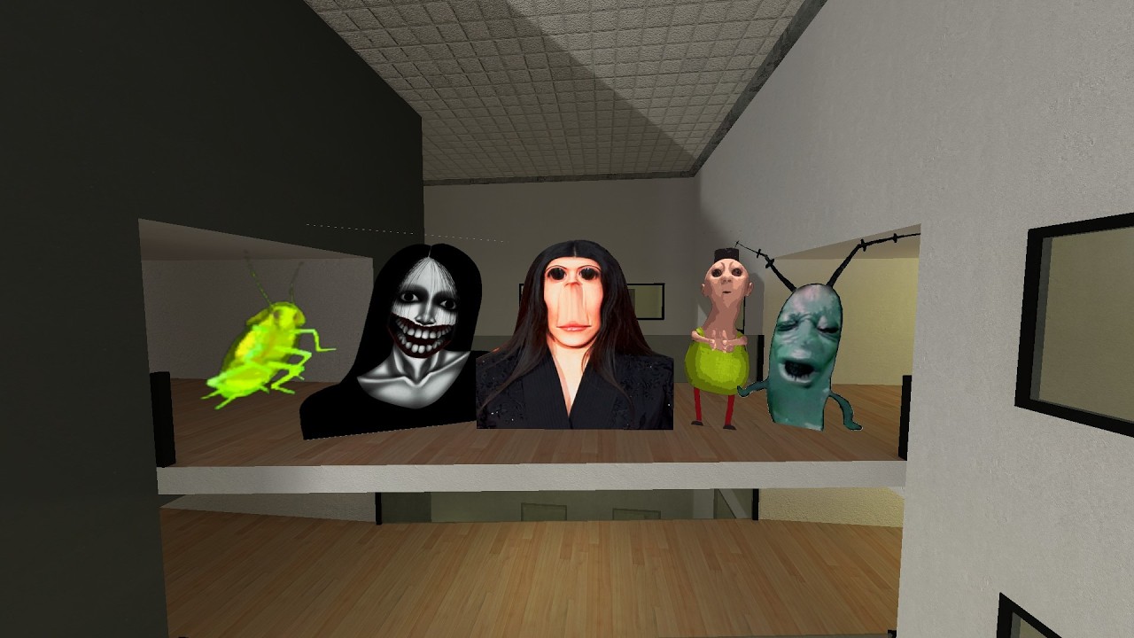 POV UNGALIA HAMOOD VS PLANKTON GMOD #Gmod_#Nextbots_#Criminal_Gmod