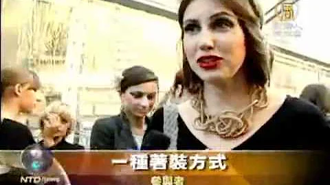 巴黎举办世界上最大的街头的时装秀 - 天天要闻