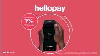 HelloPay 1% Swipe Rate