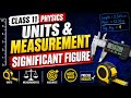 UNITS &amp; MEASUREMENT SIGNIFICANT FIGURE | PHYSICS CLASS XI