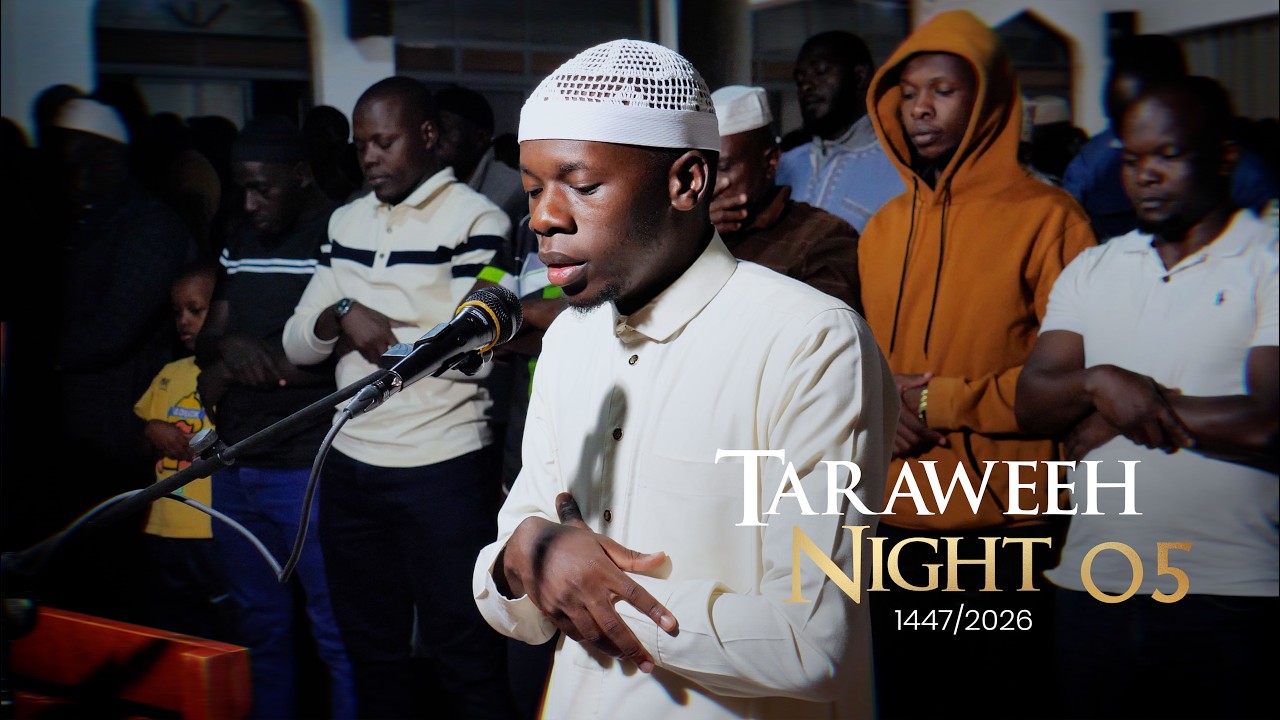 TARAWEEH 1447/2026 | Muwada Swalahuddiin | Night 05