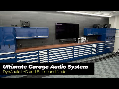 Ultimate Audio System For My Garage (DynAudio LYD & Bluesound Node)