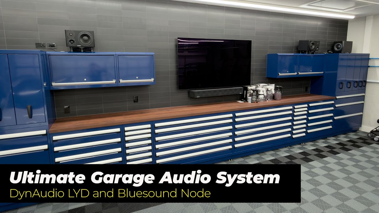 Ultimate Audio System For My Garage (DynAudio LYD & Bluesound Node)