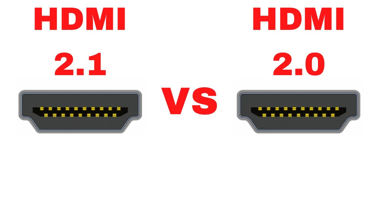 Understand HDMI 2.1 and HDMI 2.0 and relationship of bandwidth and 4K  resolution