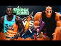 NBA 2K21 SPACE JAM 2 A NEW LEGACY SLAM DUNK CONTEST... 200 OVERALL MONSTAR FLYING 360 DUNK!!