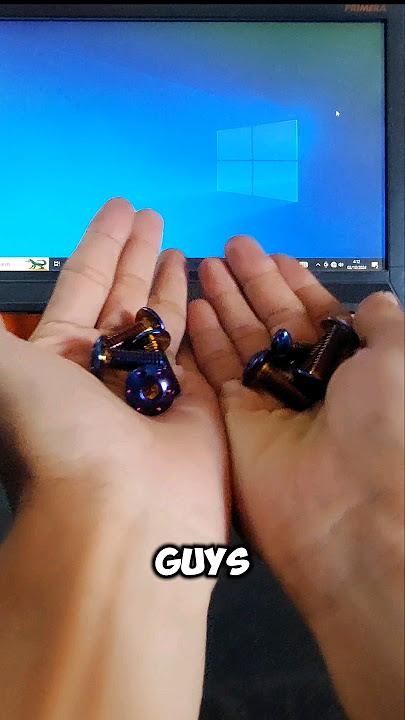 Harga Baut Titanium Piringan Cakram Twotone ‼️ #shorts #rhonyramones