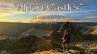 Solo Hiking | Alport Castle and Bleaklow Circular | Peak District