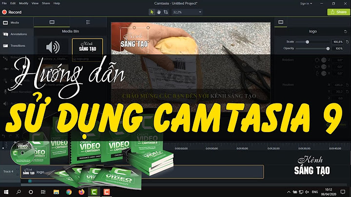 Hướng dẫn dùng camtasia 9.0 biên tập chỉnh sửa