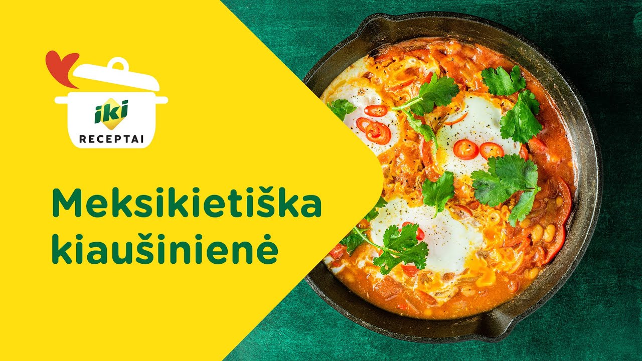 Meksikietiška kiaušinienė 👩‍🍳 RECEPTAS 👨‍🍳