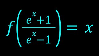 A Functional Equation With Euler's Number
