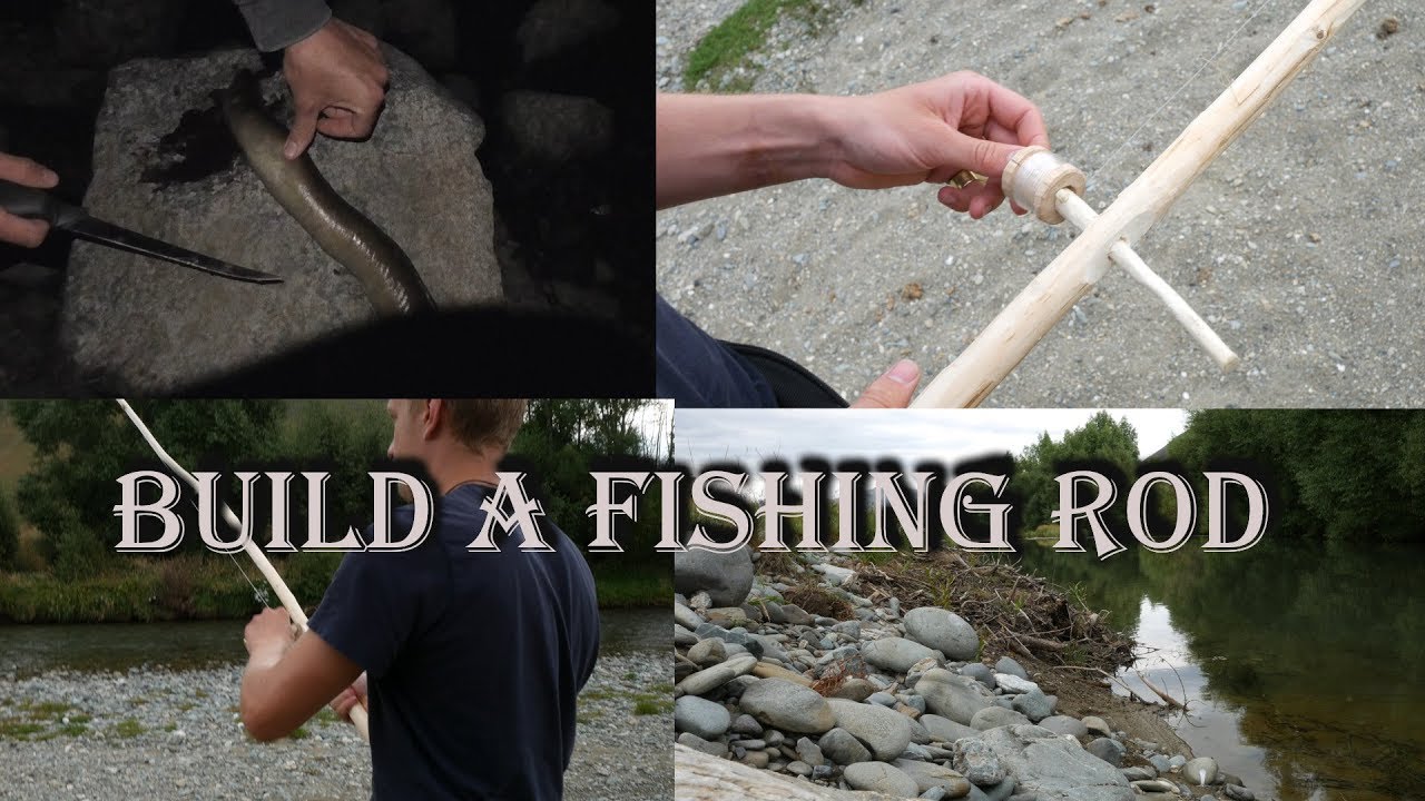 Wilderness Survival#5 / How to build a fishing rod 
