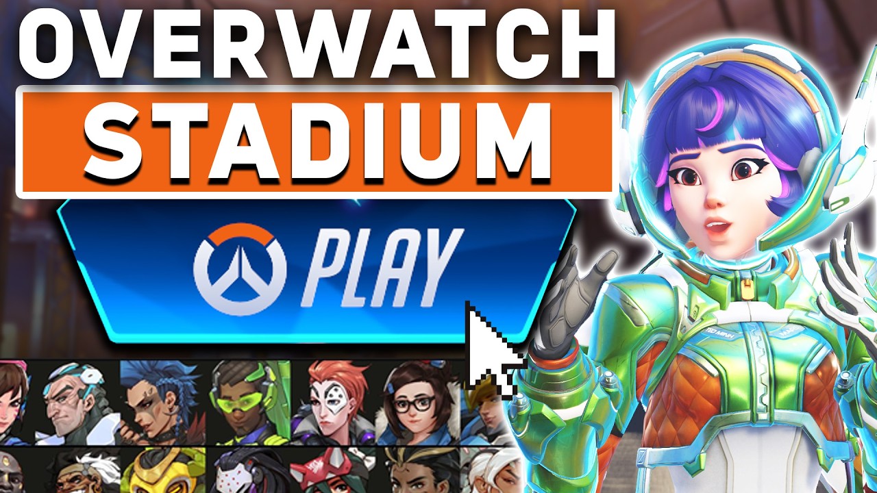 Juno Rework Stadium Stadium Juno Builds! | Kickbox? Attack Speed? | Overwatch - YouTube