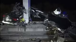 Accidente Audi RS6 300 km/h