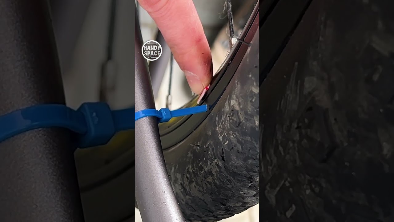 Cyclists This Will Come In Handy Life Hack With Zip Ties 