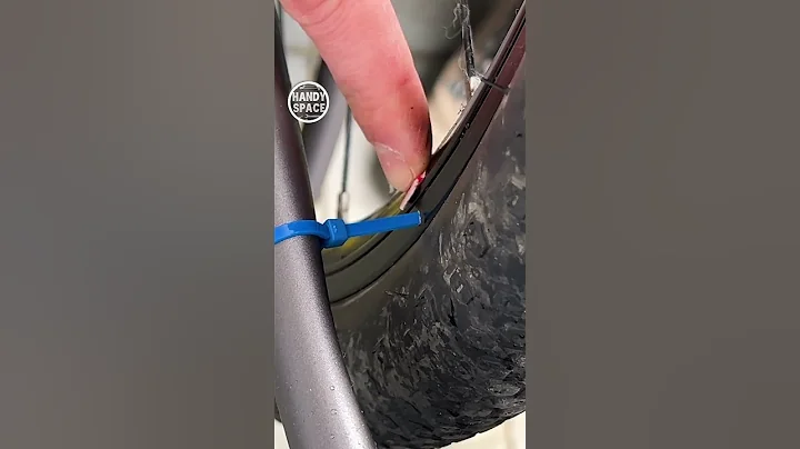 Cyclists, this Will Come In Handy! Life Hack with Zip Ties!