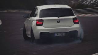 Bmw M135I Last Lap In 2016 Many Drifts - Pure Fun No Crash Nordschleife 13.11.2016