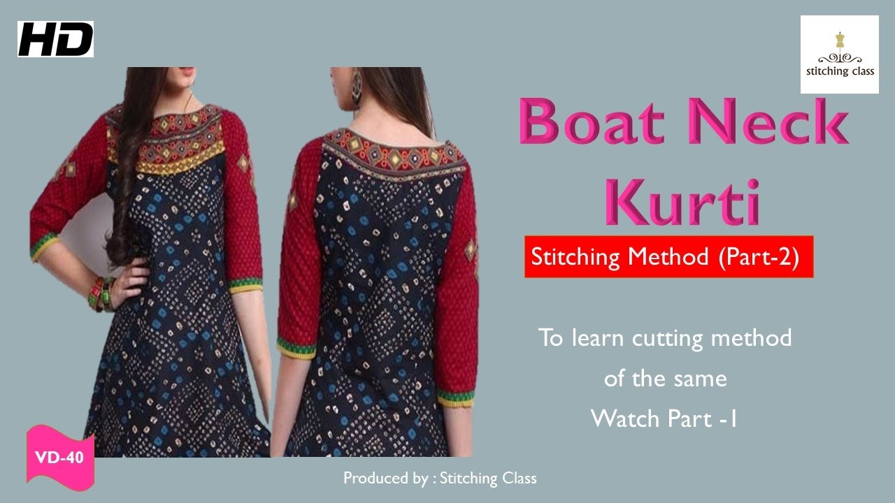 Buy Women's Biba Ethnic Motifs Boat Neck Kurti Online | Centrepoint KSA