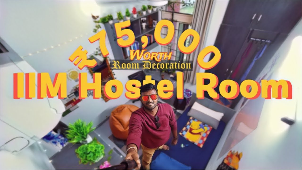 SECRET Luxury IIM Hostel Room Tour – You Won’t Believe This! 🏆