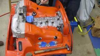 Porsche 914 engine tin assembly