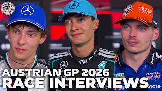 F1 Drivers Post Race Interviews Austrian Grand Prix 2026