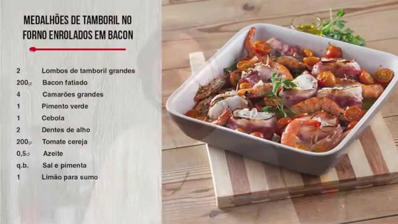 Medalhões de tamboril