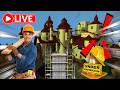 Late Night Building Stream in Theme Park Tycoon 2!