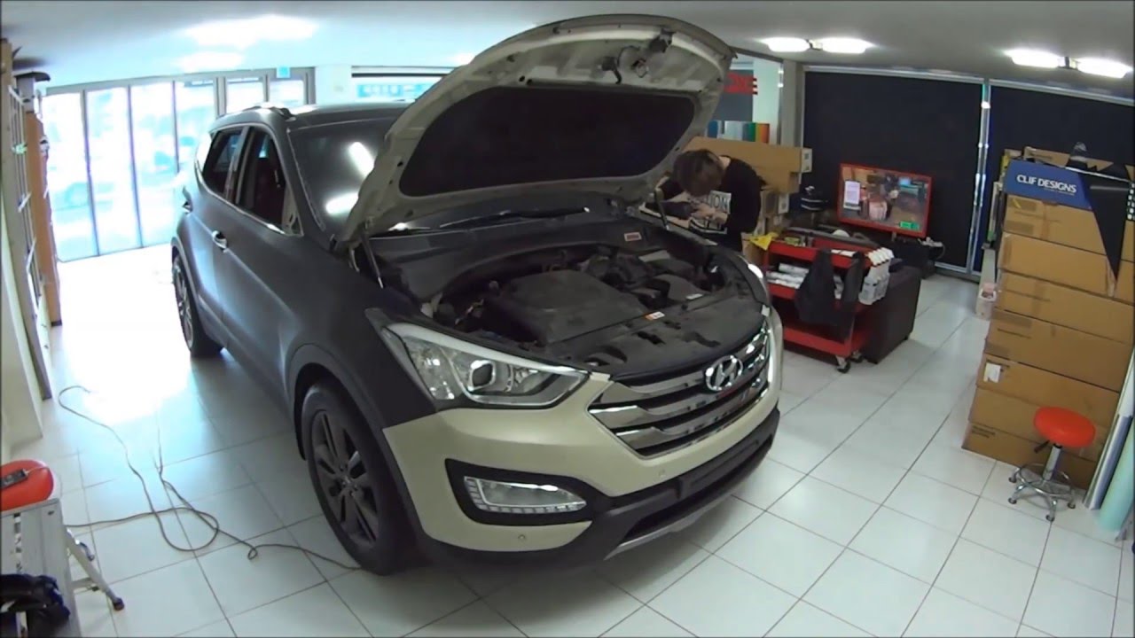 HYUNDAI SANTAFE Full Wrap YouTube