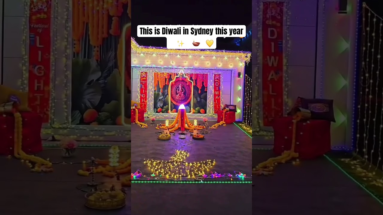 Diwali celebration in Sydney 