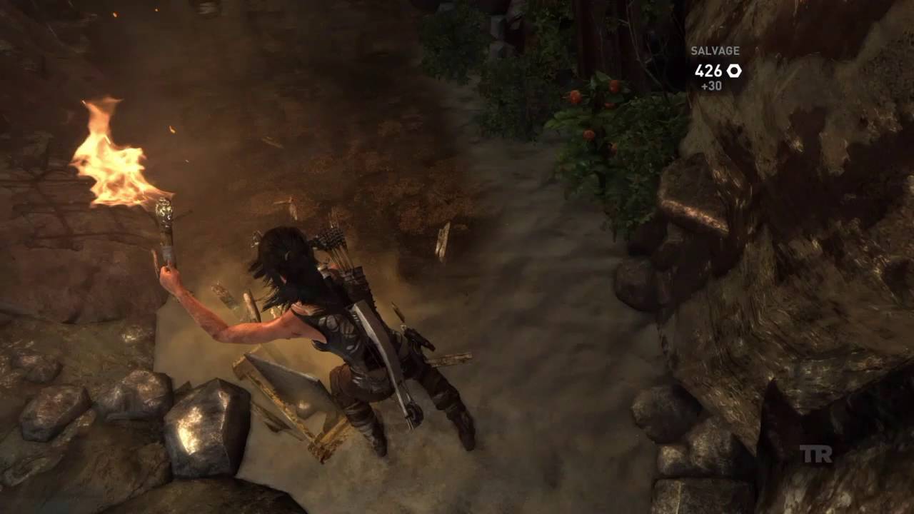 Tomb Raider - Screw gravity, I need Salvage!
