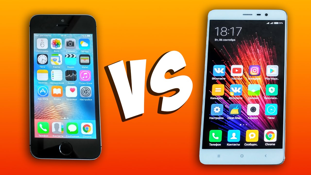 Xiaomi Redmi Vs Iphone